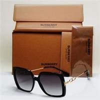 Burberry Sunglasses Luna Black Square Grey Gradient BE 4332 3001/8G 57mm [A]