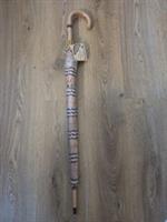 New Burberry Umbrella Rare Designer Nova Check Wood Long Classic Vintage
