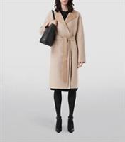 Burberry Genuine Monogram Wool Cashmere Wrap Coat NEW - UK 6 Regular