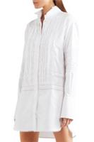 BURBERRY White Pintucked Macrame Lace Dress UK 10 NEW - UK 10 Regular