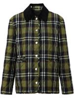 BURBERRY Check Green Dranefeld Jacket Coat Parka Size XXS RRP £1250 NEW - XXS Regular