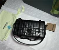 BURBERRY 100% GENUINE LOLA Small Lambskin Quilted Black Bag RP 1590 NEW TAGS