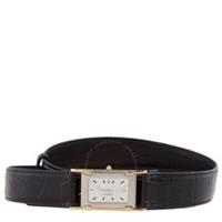 BURBERRY Men Faux Watch Leather Croc Effect Belt Size 95 RRP &pound;650 NEW! - 95/38 Regular