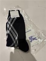 Burberry Tri Bar Sock Set - Black/White - UK 8-10/EU 42-44/US 9-11 - 3 Pack