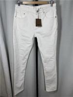 Burberry Harloe Slim Fit Mid-Rise White Denim Jeans Mens W28 L32 BNWT RRP &pound;750 - 28 Regular
