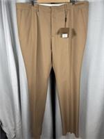 BURBERRY Men's Trousers Camel Wool Silk Blend Clarence Tailored Size W44 BNWT - 44 Regular