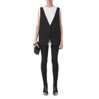 Burberry Women's Coat UK 12 Black Silk with Other Overcoat New with tags