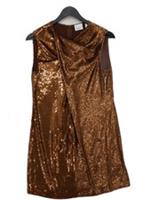 Burberry Mini Dress UK10 in Gold RRP &pound;3990