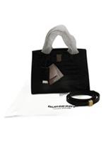 Burberry Women's Bag Black Animal Print 100% Leather Shoulder Bag New with tags