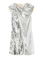 Burberry Mini Dress UK8 in Silver RRP &pound;3990