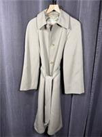 NWT BURBERRY Beige Wool Belted Trench Coat Daniel Lee EKD UK 4 US 2 IT 36 - IT 36 Regular