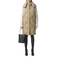 Burberry Women's Coat XS Tan Cotton with Cashmere, Wool Overcoat New with tags