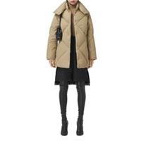 Burberry Women's Coat M Tan Polyester New with tags