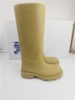 Auth Burberry Marsh Rain High Boots Women's Size UK 4 EU 37 Brand New with Box