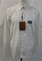 Brand New Mens Burberry London England White Long Sleeves Shirt Size Large - L Big & Tall