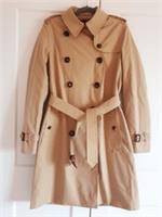 BNWT Burberry Kensington Women's Honey Beige Cotton Trench Coat UK 6 US 4 £1890 - 6 Regular