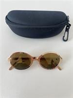 Burberry Women's Polished Arista Gold Sunglasses Metal Oval Full Rim with Case