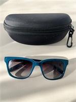 Burberry B 4140 Men's Polished Blue Sunglasses Frame Plastic Square Full Rim