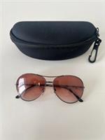 Burberry B 3056 114213 Polished Gunmetal Sunglasses Full Rim 135mm with Case