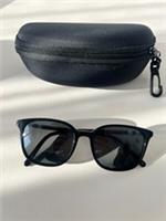 Burberry B 4144 3001/87 Unisex Polished Black Sunglasses Square Nova Check