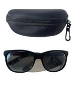 Burberry B4123 3001/87 Unisex Polished Black Square Sunglasses 140mm Full Rim