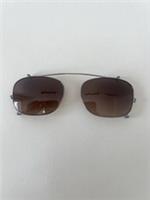 Burberry B2916-C 1003 55-18 Clip On Sunglasses Front Only Authentic