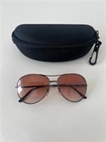 Burberry B 3056 114213 Polished Gunmetal Sunglasses 135mm Full Rim with Case