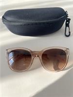 Burberry B 4187 3503/13 Mens Transparent Brown Square Sunglasses Full Rim 140mm