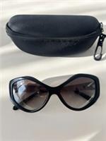 Burberry B4133 3001/11 Unisex Polished Black Square Sunglasses 135mm Full Rim