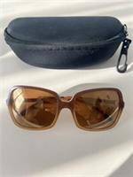 Burberry B4127 3369/6H Gradient Brown Sunglasses Oversized Butterfly 140mm