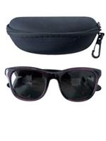 Burberry Purple Tortoise Sunglasses Square Plastic Full Rim Frame with Case