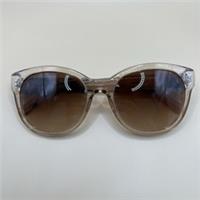 Burberry B4187 3503/13 Women's Celluloid Light Beige Butterfly Sunglasses