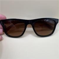 Burberry B4204 3539 Men's Polarised Foldable Square Sunglasses Brown Scratches