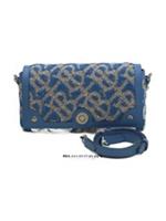 Burberry Women's Bag Blue Geometric Other with Polyester Crossbody New with tags