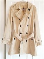 New Burberry Men's Britton Cotton Honey Beige Trenchcoat UK 48 Small &pound;1195 - 48 Regular