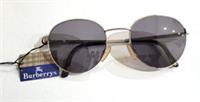 Burberry Sunglasses B 8821 YB7 Vintage Silver Frames Unisex Grey Lens 55-21-140