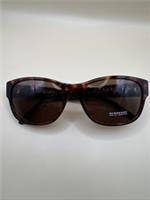 Burberry B4135 3349/73 Brown Tortoise Rectangular Sunglasses 58-17-140