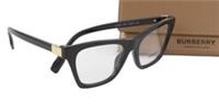 BURBERRY Arlo Women's OS Black Square Eyeglasses Demo Lens Casual 277 * - OS Regular