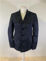 Burberry London Nylon Size M Navy Blue Short Coat - M Regular