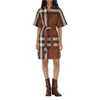 Burberry Shirt Mini Dress UK6 in Brown RRP &pound;690