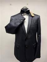 BURBERRY LONDON TEXUDO/DINNER/PARTY BLAZER  NAVY SLIM 42R BNWT (0677)