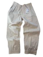 Burberry Trousers Loose Fit Comfort Baggy off-white NWT Designer Sz M (32) - M Regular