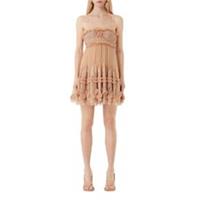 Burberry Mini Dress UK6 in Tan RRP &pound;2990