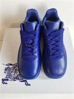 Burberry Leather Box Sneaker Trainers Blue Size EU41 UK7