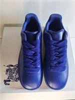 Burberry Leather Box Sneaker Trainers Blue Size EU43 UK9