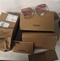 BURBERRY ALEXIS Sunglasses Women OBE3143 Clear Gradient Pink OFFICIAL BRAND NEW