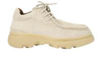 Burberry Creeper Shoes Cream Suede Mens 8