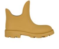 Burberry Ray Boots Yellow Rubber Mens 8