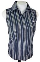 BURBERRY LONDON Girls Grey SLEEVELESS TUNIC SHIRT TOP - 13/14Yrs - M - RRP £185