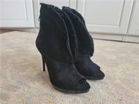 Burberry Ankle Boots Heels Nadison Fringe Western UK 6 Eur 39